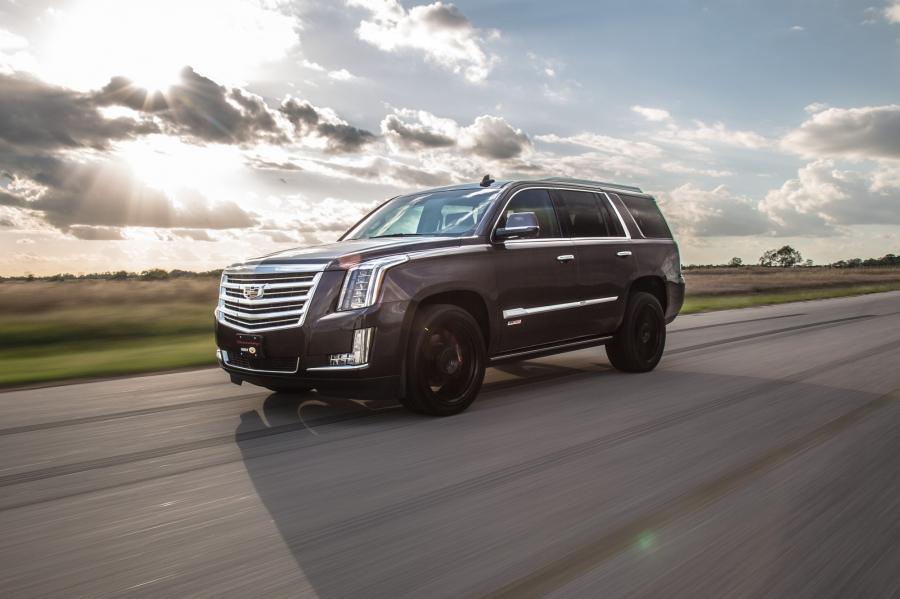  Cadillac Escalade HPE800 Supercharged by Hennessey 2015 года  (фото 3 из 17)